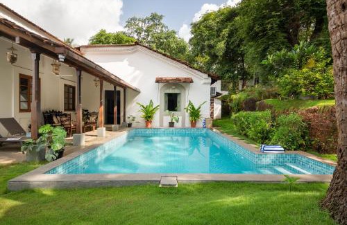 Divar Island Villa | Casa Desa Monteiro 4BHK Stand Alone Villa In Diwar Island with Complementary Breakfast & Private Pool, Garden, Fully Equipped Kitchen