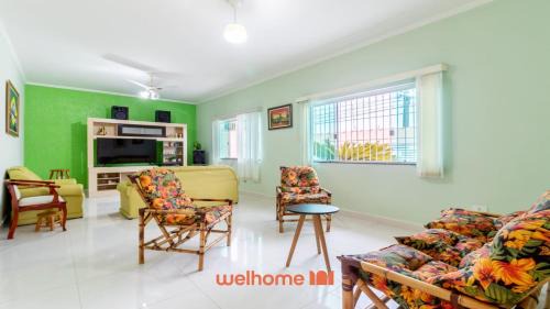 Balneario Arpoador House | Casa em Peruíbe com Piscina a 10min da Praia