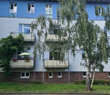 Altglienicke Apartment | Casa Frida - Business flat near BER, kitchen, bathroom, balcony, workspace, 24" Monitor, Wifi, SmartTV, Netflix, car park