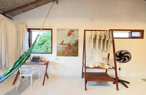 Barreirinhas Bed & Breakfast | Casa Ingapura Treehouse Room - Povoado Bar da Hora - 15 min de canoa para Atins - Estilo B&B - Café da Manhã Simples - Conforto