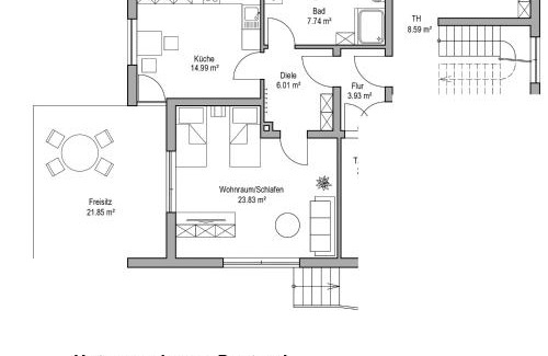 Poppenhausen Apartment | Casa Materi Poppenhausen