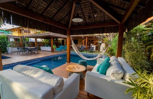 Mata de Sao Joao House | Casa Porto das Baleias, Praia do Forte, Perto do mar