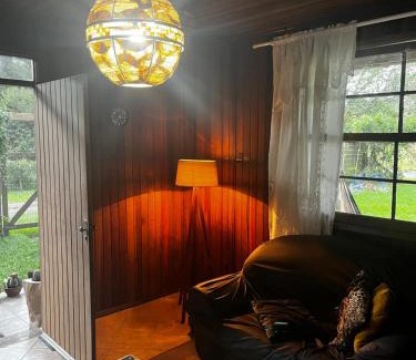 Sulbrasileiro House | Casa Rústica na Lagoa-15 min do praia comWi-Fi quartos 2 possui cama de casal e 3 solteiro ideal para 5 pessoas