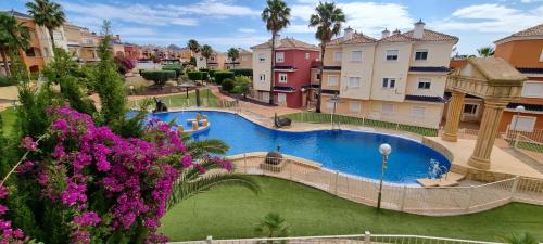Caserio Los Tarquinos Apartment | Casa Rebecca, apartment with a poolview