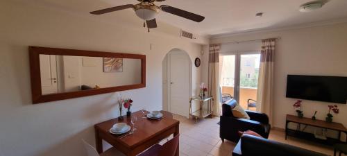 Caserio Los Tarquinos Apartment | Casa Rebecca, apartment with a poolview