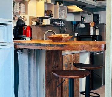 Sotta Apartment | Casaluna, centre village, joli petit studio