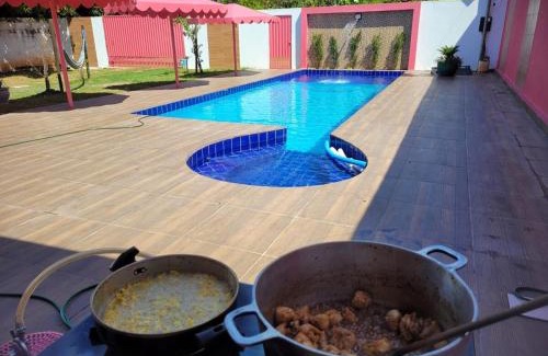 Cuiaba House | Chacara Rosa, Local lindo e tranquilo ideal para familias, perto do Parque Novo Mato Grosso