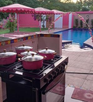 Cuiaba House | Chacara Rosa, Local lindo e tranquilo ideal para familias, perto do Parque Novo Mato Grosso