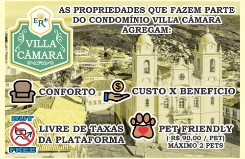 Diamantina House | Chalé Alto do Bandirinha