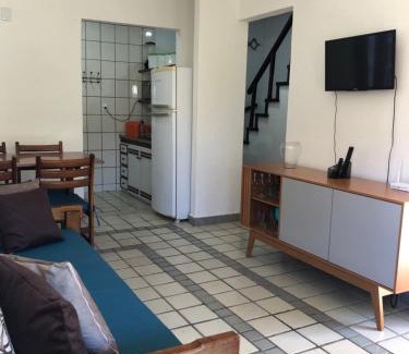 Taperapua Beach Apartment | Chalé com piscina - Praia de Taperapuã