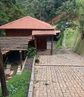 Domingos Martins Villa | Chalé Ecos do Jucu sauna-ofurô-piscina aquecida-wifi