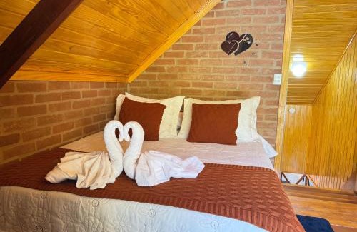 Sao Bento do Sapucai Apartment | Chalé Embahu com Hidromassagem e Lareira