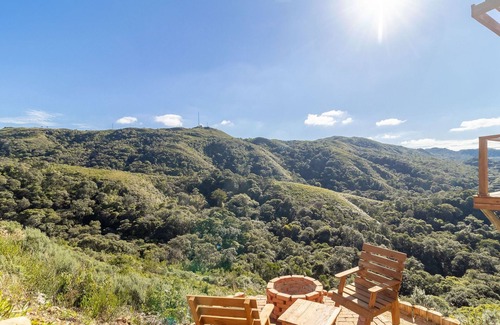Anitapolis Apartment | Chalé Jacuzzi e Vista na Serra VST028