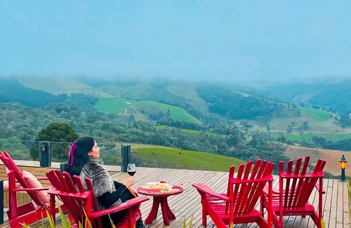 Alfredo Wagner Ski Chalet | Chalé na Serra Catarinense Refugio Mirante da Montanha