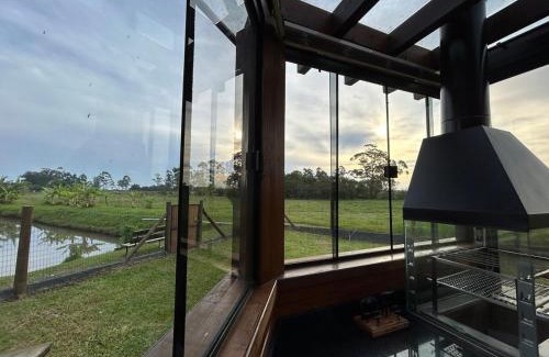 Ararangua Ski Chalet | Chalé Rústico Aconchegante com Hidro