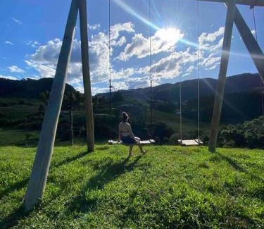 Leoberto Leal Ski Chalet | Chalé Vô Vilbertinho, pousada com café da manhã!