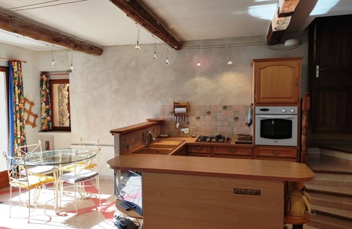 Puy-Sanieres Ski Chalet | Chalet 5 bd/12 p. Hautes-Alpes, lake, ski, mountain, sauna and wood fire