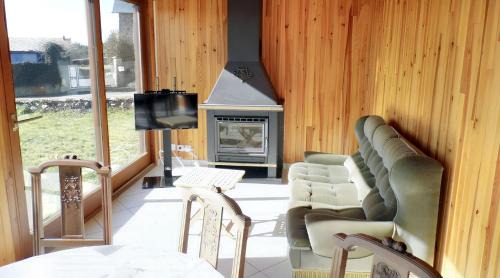 Darazac Ski Chalet | Chalet chaleureux à Darazac avec jardin de 60 m²
