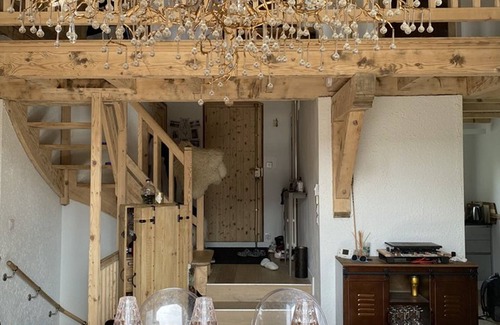 Crest-Voland Ski Chalet | Chalet for 10 with fireplace and Norwegian bath