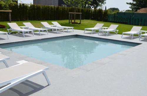 Gasthuis House | Chalet in Bemelen with Outdoor Fireplace