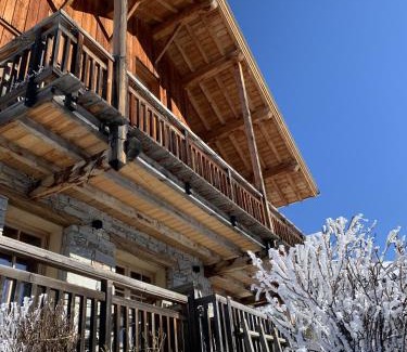 Villard-Reculas Ski Chalet | Chalet Les Ecrins