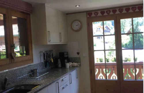 Morillon Ski Chalet | Chalet Paula with heated pool , in summer and Hot Tub, in winter