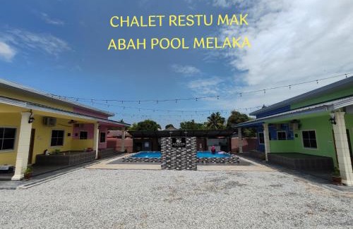 Merlimau Ski Chalet | Chalet Restu Mak Abah Pool Merlimau Melaka