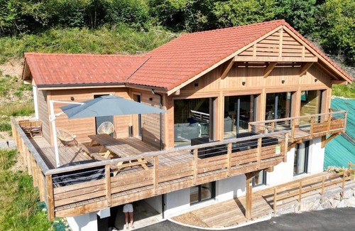 Gerardmer Ski Chalet | Chalet Victorine, vue imprenable avec spa