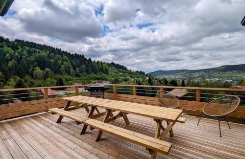 Gerardmer Ski Chalet | Chalet Victorine, vue imprenable avec spa