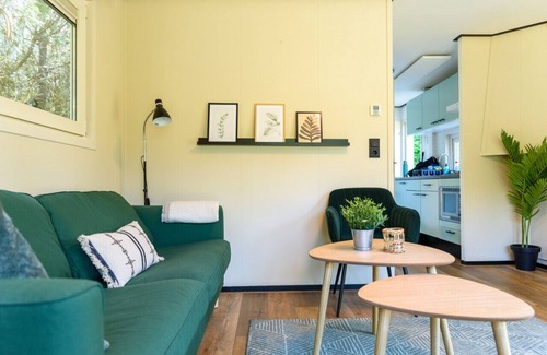 Krachtighuizen Ski Chalet | Chalet with private garden on the edge of the Veluwe forest