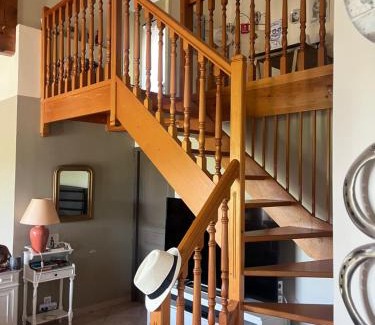 Combaillaux Bed & Breakfast | Chambre à l'étage 1 personne , salle de bains au rez de chaussée