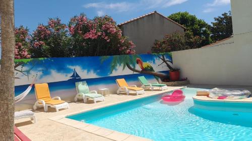 Cazouls-les-Beziers Bed & Breakfast | chambre chez corinne et bernard