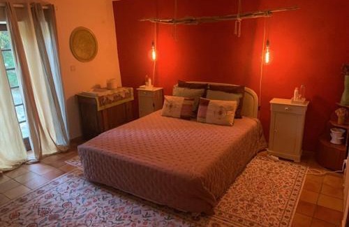 Limans Bed & Breakfast | Chambre sous les cyprès