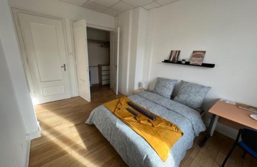 Mulhouse House | Chambres privées -Private room- dans un spacieux appartement - 100m2 centre proche gare