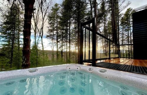 Les Eboulements Ski Chalet | Charlevoix expérience thermale en pleine nature - Suites Nature Charlevoix - Suite #1