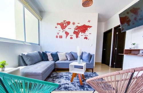 Puerto Juarez Apartment | Charming 2BD PH w/Large Terrace Great for Families