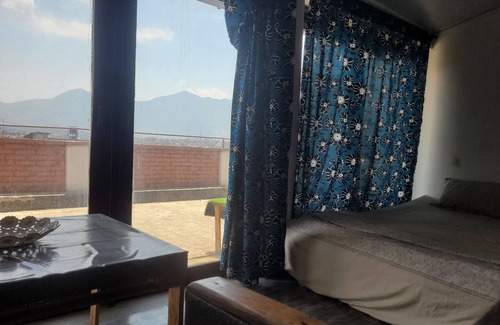 Thamel Bed & Breakfast | Charming Double Room with Mountain View in wonderful Kathmandu with WiFi