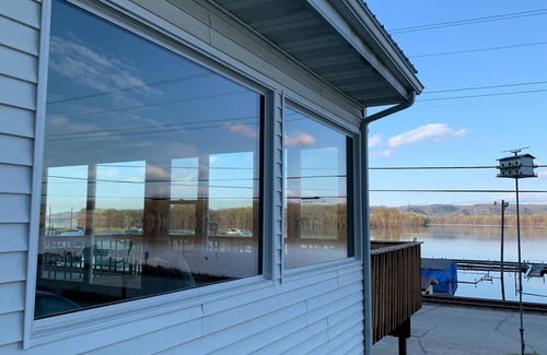 Lansing Township House | Charming House with Amazing Views! Next to Marina and Tiki Bar