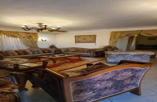 The 5th Settlement Apartment | Charming Roof in New Cairo -3 Bedrooms – 1 Min from 90th Street, Air-Conditioned