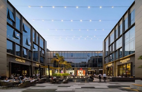 New Cairo Apartment | Charming Rooftop Studio with Garden Views and Modern Amenities