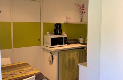 Casaglione Apartment | Charming studio in typical Corsican house, pleasant village, 15 min from the beaches