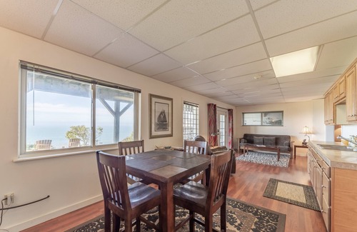 Trinidad Apartment | Charming suite with ocean & beach views, upscale furnishings & grill - near town