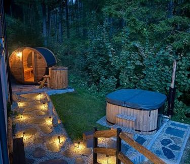 Horni Becva Villa | Chata na přehradě s vlastním wellness