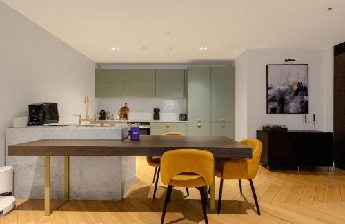 West Hampstead Apartment | Chic 1BR Apt with Terrace & Gym, West Hampstead