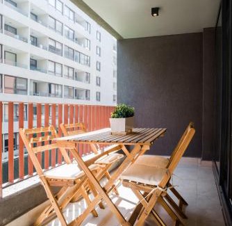 Apoquindo Apartment | Chic 1BR Oasis for 3 in Lively Las Condes