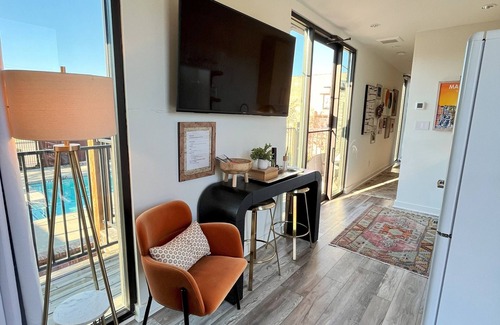 Macon House | Chic Urban Escape-Stylish Shipping Container Stay in Downtown Macon!