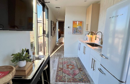 Macon House | Chic Urban Escape-Stylish Shipping Container Stay in Downtown Macon!