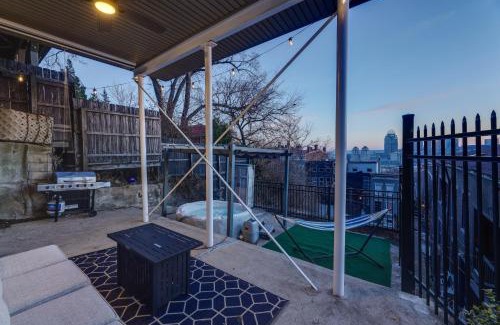 Mount Auburn House | Cincinnati Home, Patio with Downtown Views!