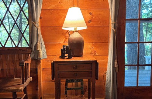 Camden Cabin | Classic Maine Lakefront Cabin—Private dock, modern updates, 3mi to Camden Harbor