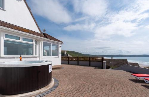 Mortehoe House | Coast View - 5 bedrooms with hot tub & sea views